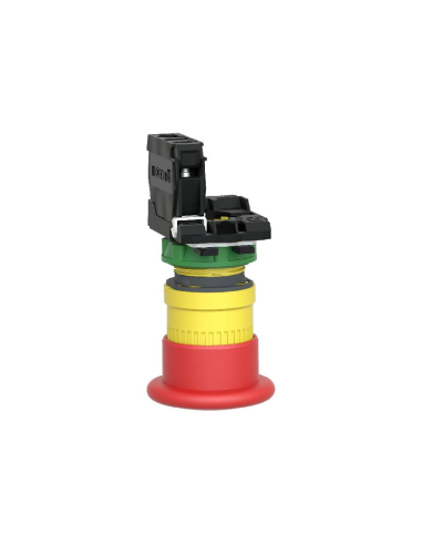 Emergency stop push button red mushroom Ø40 push-pull XB5 SCHNEIDER | ADAJUSA | price