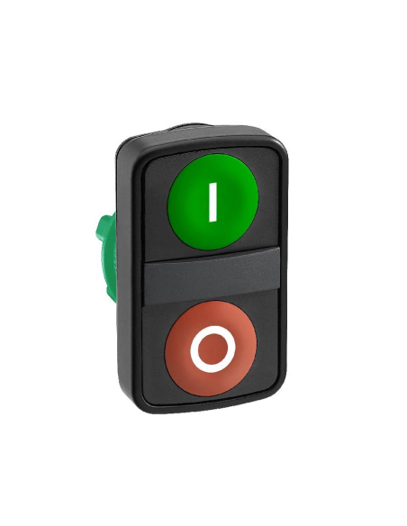 Dual green-red push button head XB5 SCHNEIDER | ADAJUSA | price