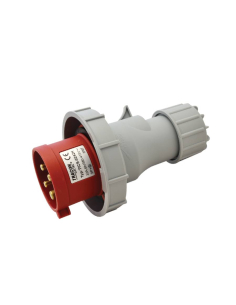 Clavija de enchufe CEE 32A 3P+T IP-67 TICS-0242H | Adajusa