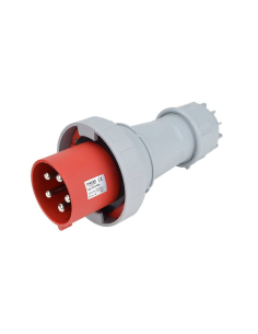 Clavija de enchufe CEE 63A 3P+N+T IP-67 TICS-035 | Adajusa