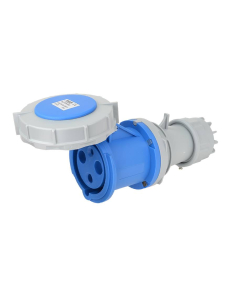 Plug industrial female CEE 63A 2 Pole TICS-233| ADAJUSA : price
