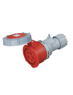Plug industrial female CEE 16A 3 Pole neutral ground TICS-2152H| ADAJUSA : price