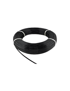 Pneumatic tube flexible polyurethane PU98 2x4 black 25m Metal Work: ADAJUSA : price