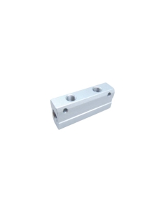 Double distributor 2 1/4 inputs - 4 1/8 outputs in aluminum - Aignep | ADAJUSA
