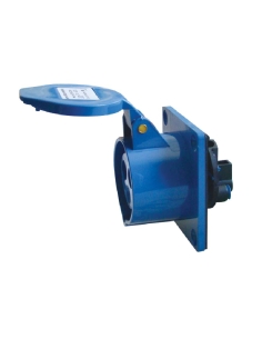 Clavija de enchufe CEE 16A 2P+T IP-44 TICS-413 | Adajusa