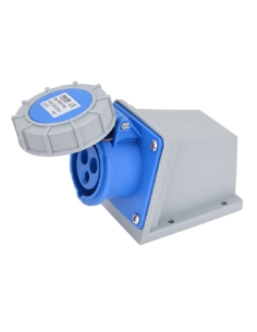 CEE industrial socket for surface mounting 16A 2 Pole IP67 TICS-1132| ADAJUSA | price 2