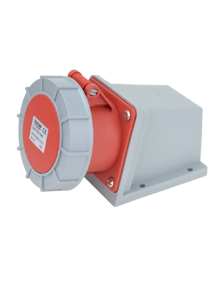 Toma de enchufe CEE 32A 3P+T caja superficie IP-67 TICS-1242 | Adajusa