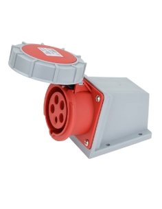 Toma de enchufe CEE 16A 3P+N+T caja superficie IP-67 TICS-1152 | Adajusa 2