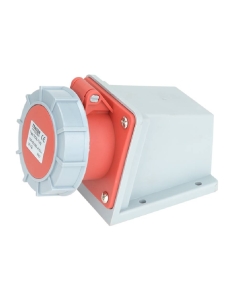 CEE industrial socket for surface mounting 32A 3 Pole neutral ground IP67 TICS-1252| ADAJUSA | price