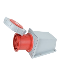 Industrial CEE surface mount socket 125A 3 Pole IP67 TICS-144| ADAJUSA | price 2