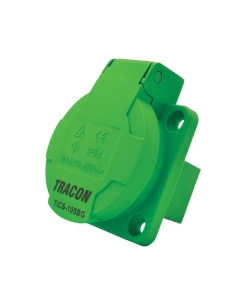 Clavija de enchufe Shucko 16A 2P+T IP-54 TICS-105SG | Adajusa