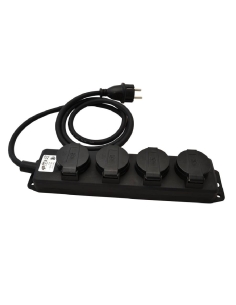 Toma de enchufe Shucko 4 conexiones KE4-3M| Adajusa