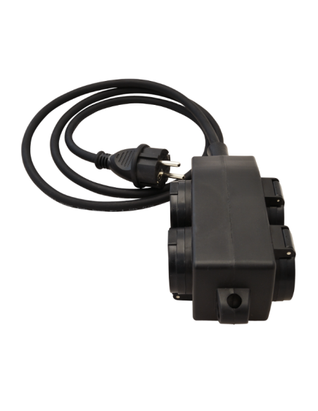Toma de enchufe Shucko 4 conexiones KE4-5M| Adajusa