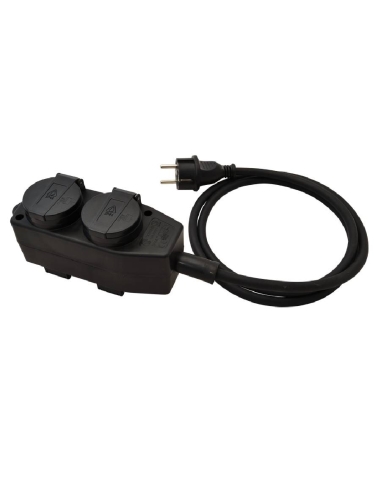Toma de enchufe Shucko 4 conexiones KE4-3M| Adajusa