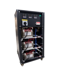 Three-phase voltage stabilizer 400Vac servomotor 60KVA | ADAJUSA | price 2