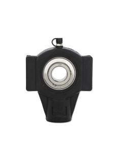 Black self-aligning thermoplastic self-aligning tensioning bracket UCT207P with bearing stainless steel SSUC-207 35mm shaft ISB
