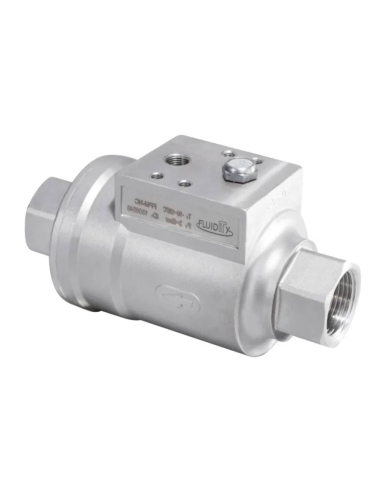 Válvula de corte coaxial 2 NC accionamiento neumático  - Aignep|ADAJUSA