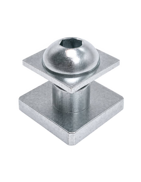Kit fixing side profile aluminum slot 8-10mm | ADAJUSA