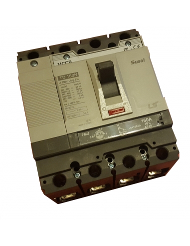 Interruptor automático caja moldeada tripolar 4x63A Reg. térmica