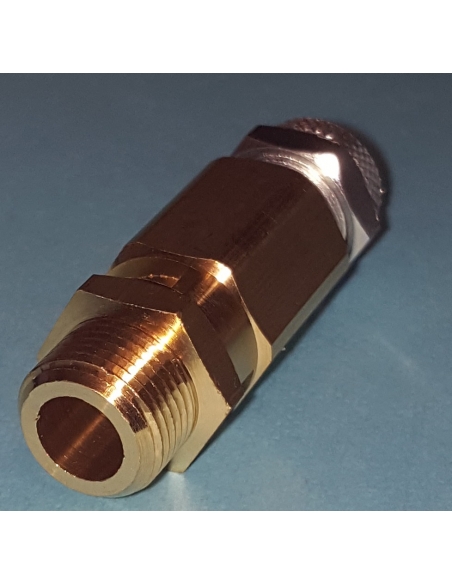 Adjustable 3/8 Overpressure Safety Valve - Metal Work - ADAJUSA