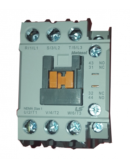 Three-phase contactor 32A coil 400Vac -  LS