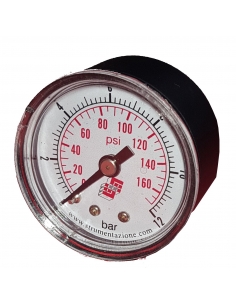 Manómetro diámetro 40 1/8 0-12 Kgr caja en plástico 2