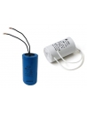 Permanent capacitors for electric motors - cable connection
