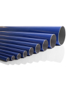 Straight tube for compressed air installations