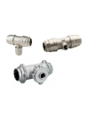 "T" fittings for downpipes for compressed air installations - Aignep