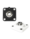 Square supports with INOX thermoplastic bearings