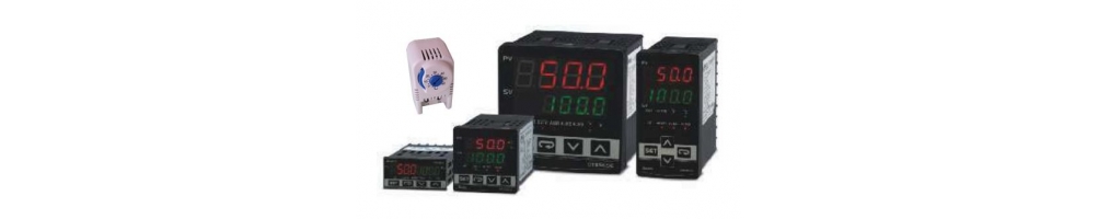 Relés de control y protección, termostatos, sondas de temperatura