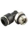 Fittings male cylindrical swivel elbows Series 55000 - Aignep