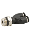 Conical male intermediate "Y" Fittings (short) Series 55000 - Aignep