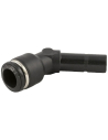 45° swivel elbow Fittings with short smooth nipple Series 55000 - Aignep