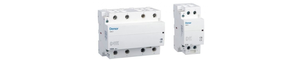 Contactores modulares para instalaciones eléctricas