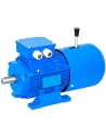 Three-phase brake motors 1500 rpm flange B34 (Legs)