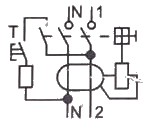 esquema electrico magnetotermico diferencial